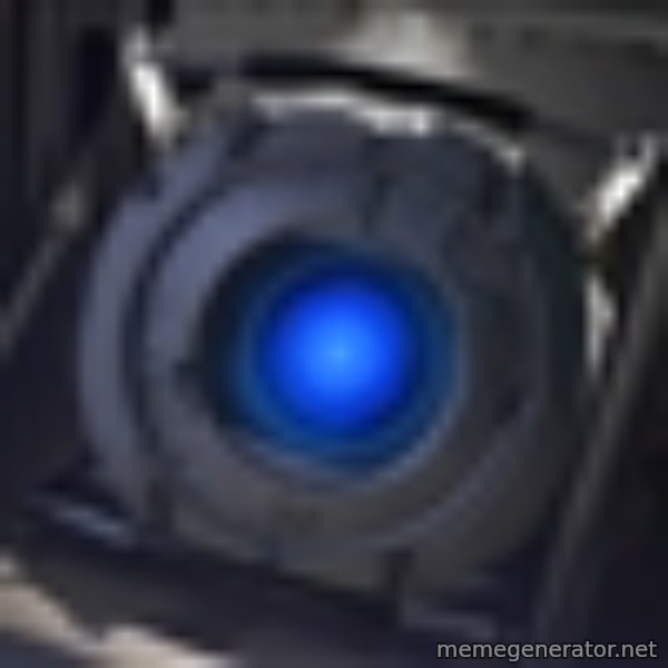 Portal Wheatley meme template