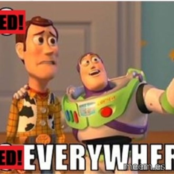 Toy Story Everywhere meme template