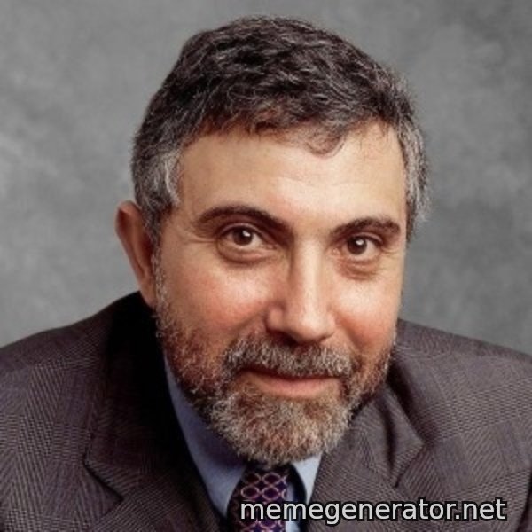 Krugman meme template