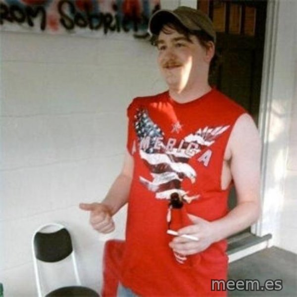 Redneck Randal meme template