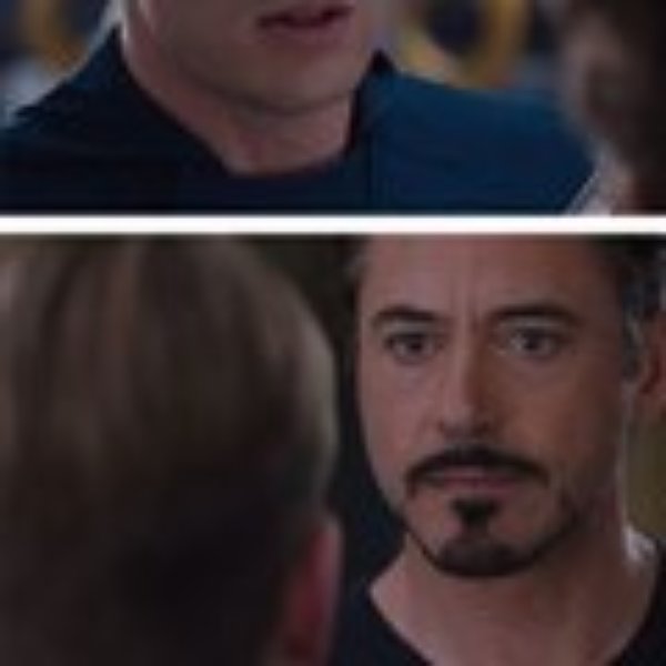  Cap And Tony Civil War meme template