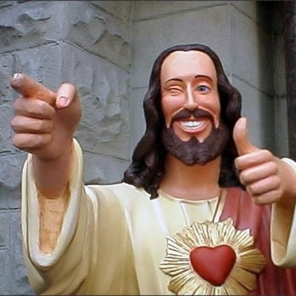 Jesus meme template