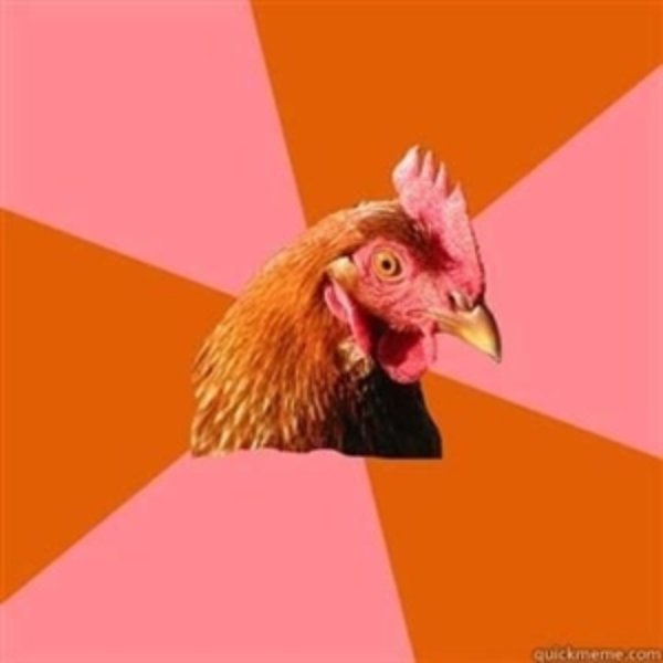 Antijokechicken meme template
