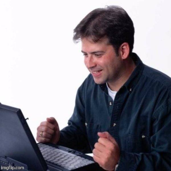 Net Noob meme template