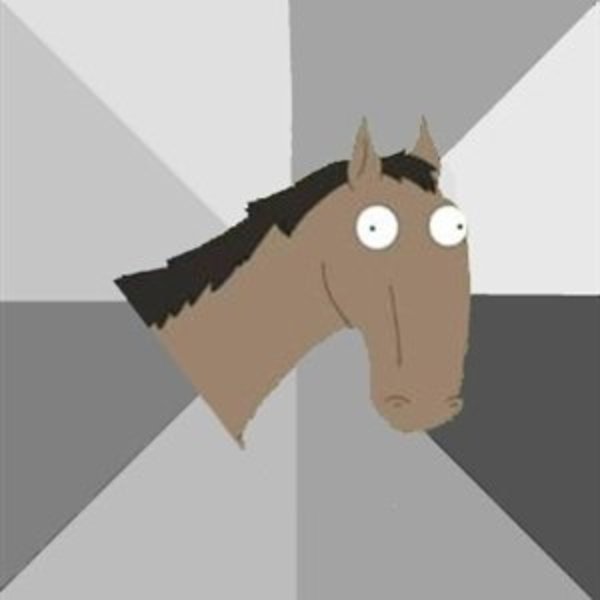 Retard Horse meme template