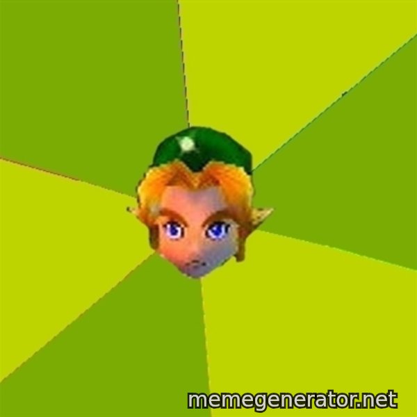 Quest Advice Link meme template