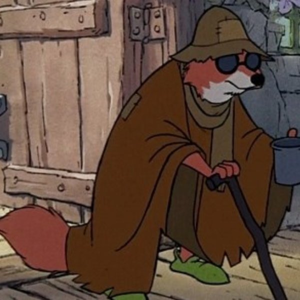 zorro ciego meme template