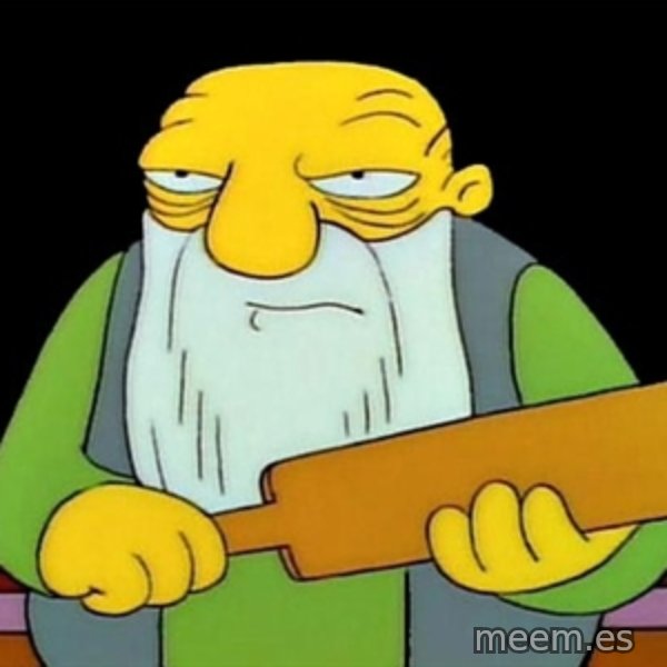 Jasper (Simpsons) meme template