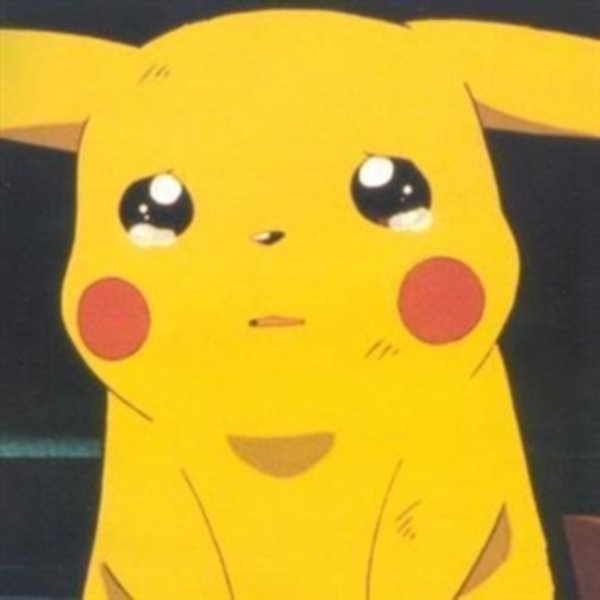 Sad pikachu meme template