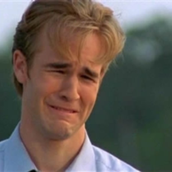 James Van Der Beek meme template