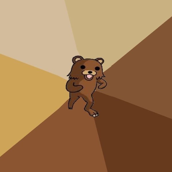 Pedo Bear From Beyond meme template