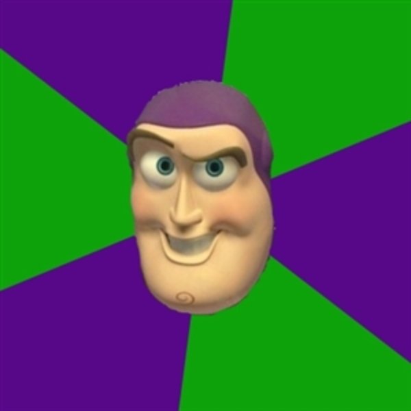 Buzz Lightyear meme template