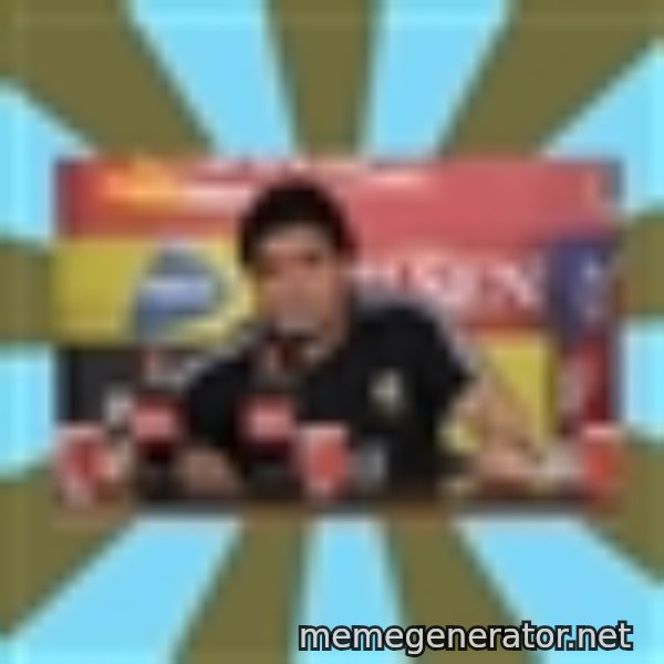 Maradona meme template