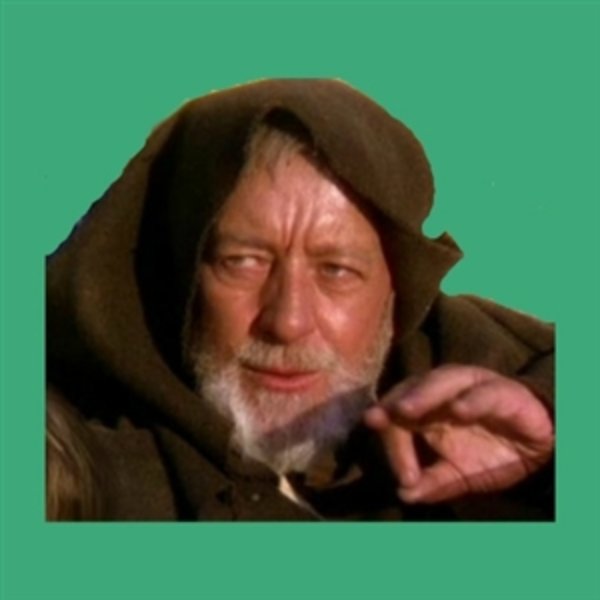 Jedi mind trick meme template