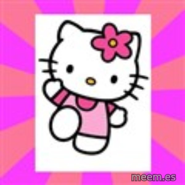 Hello Kitty meme template