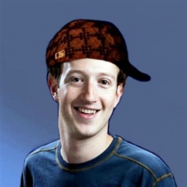 Scumbag Zuckerbeg meme template