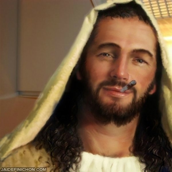 Good Guy Jesus meme template