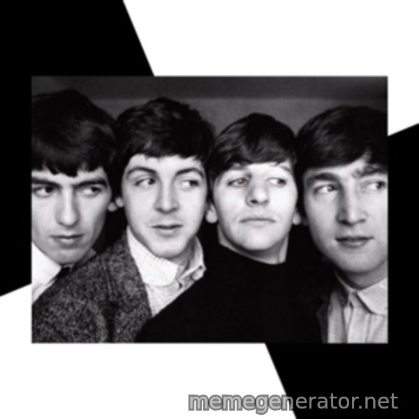The Beatles Legacy meme template