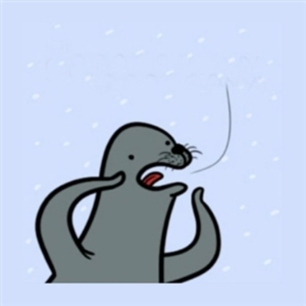 gay seal meme template