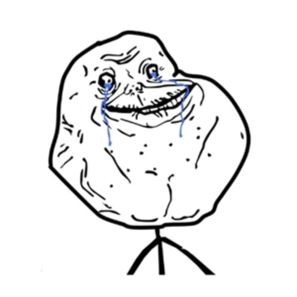 Forever Alone Guy meme template