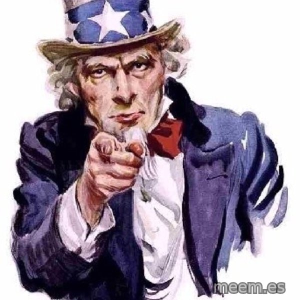 Uncle Sam Says meme template