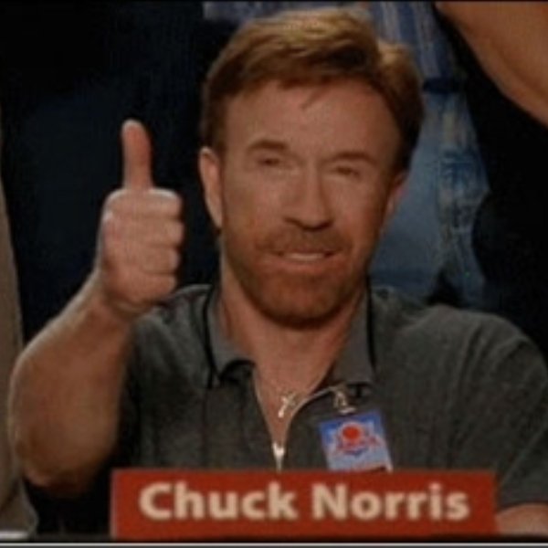 Chuck Norris Approves meme template