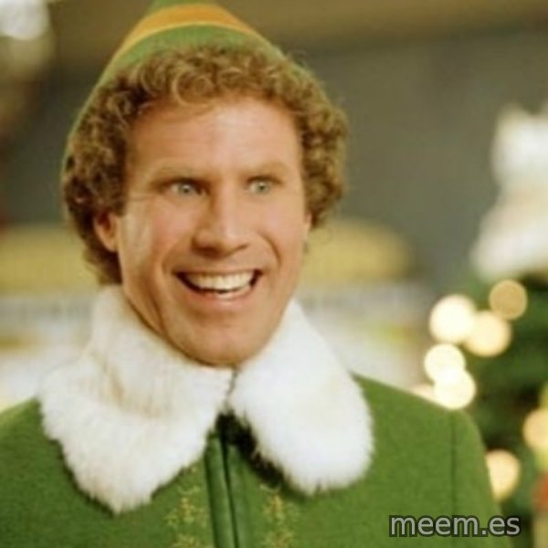 Buddy the Elf meme template