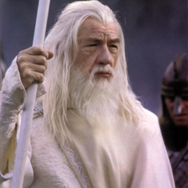 White Gandalf meme template