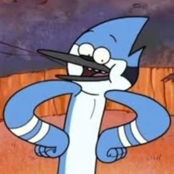 Sexually Forward Mordecai meme template
