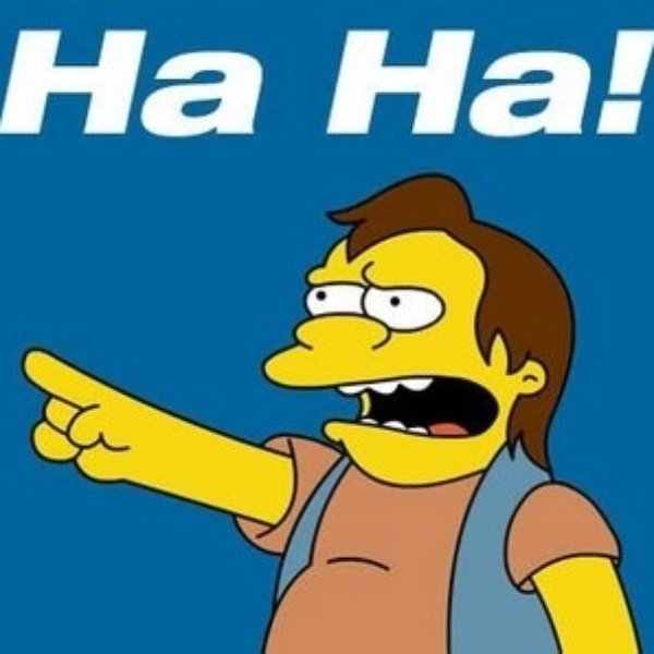 Nelson Muntz Simpson meme template