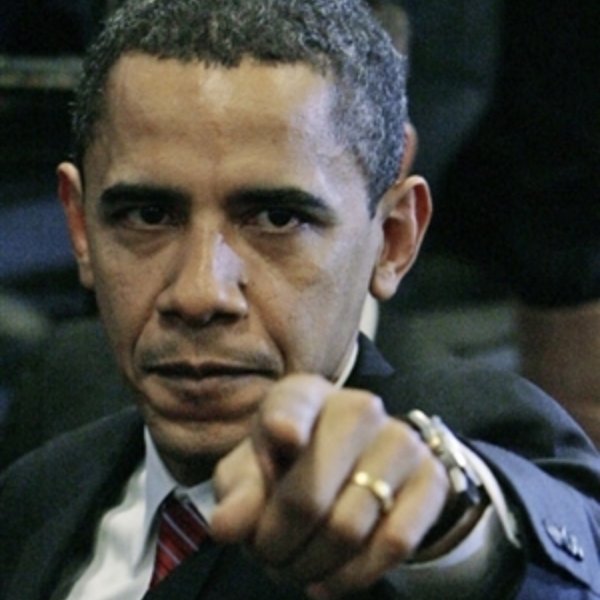 Pissed off Obama meme template
