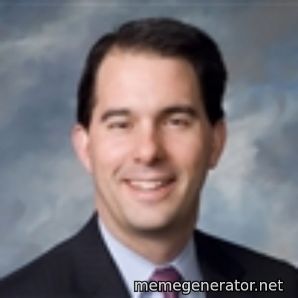Governor Scott Walker meme template
