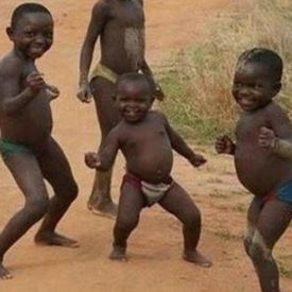 african children dancing meme template