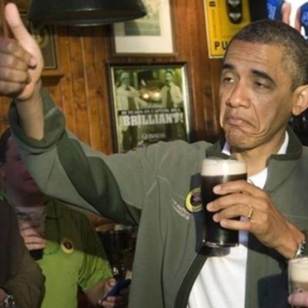 THUMBS UP OBAMA meme template