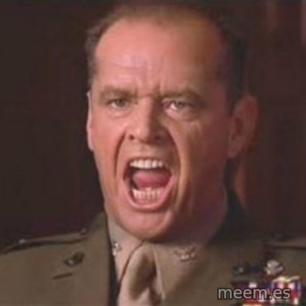 Jack Nicholson - You can't handle the truth! meme template