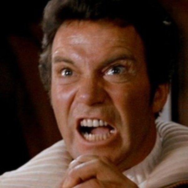 Kirk screaming Khan meme template