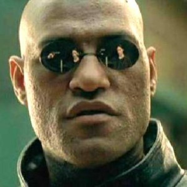 What if I told you / Matrix Morpheus meme template