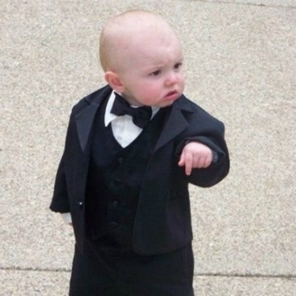 Mafia Baby meme template