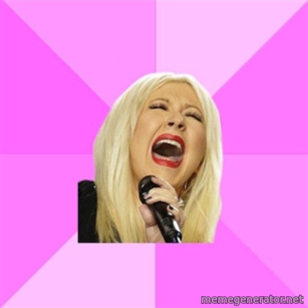 Wrong Lyrics Christina meme template
