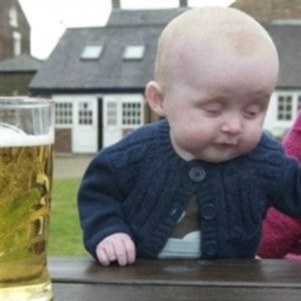 Bad Drunk Baby meme template