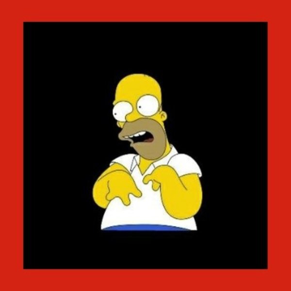 Homer retard meme template