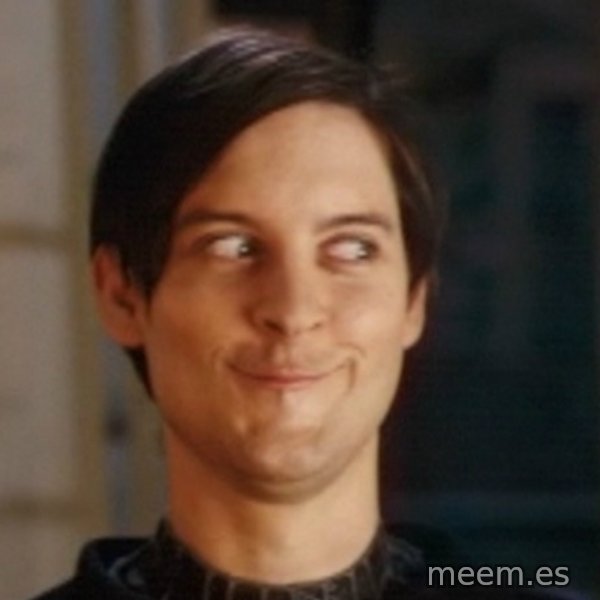 Toby Maguire Troll Face meme template