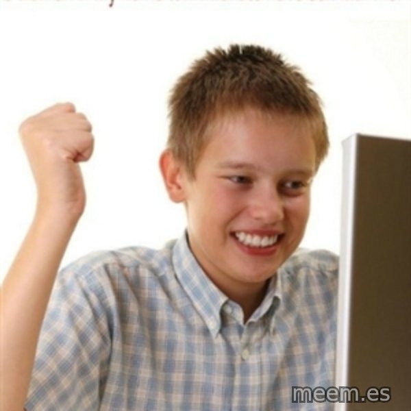 Internet Kid Troll meme template