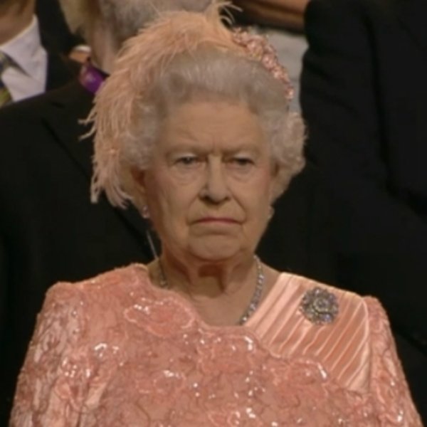 The Olympic Queen meme template