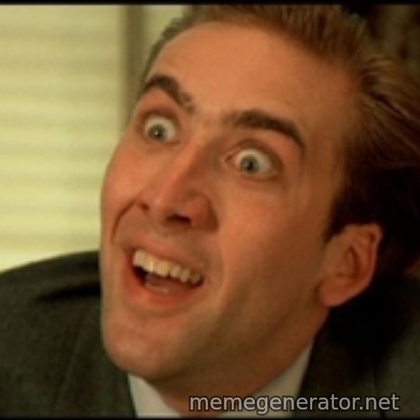 You Don't Say Nicholas Cage meme template