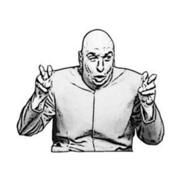 Sceptical Dr. Evil meme template