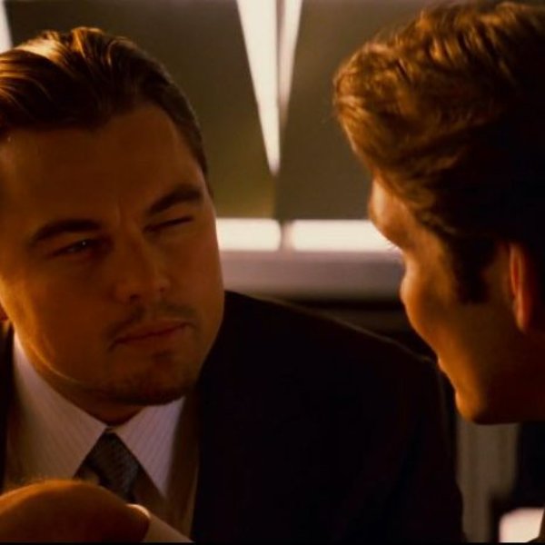 Squinting Leonardo Dicaprio meme template