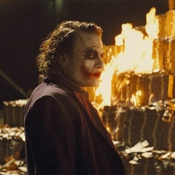 Joker sending a message meme template