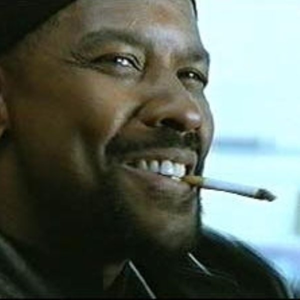 Denzel Washington Cigarette meme template