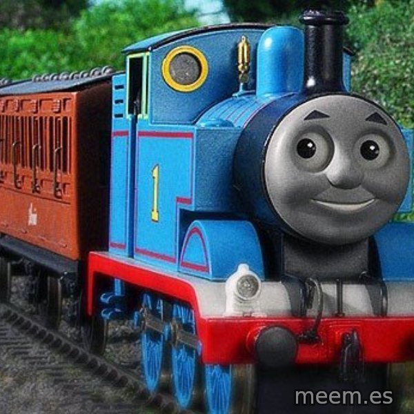 Thomas the tank engine meme template